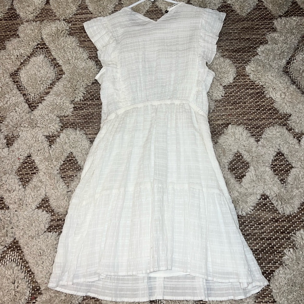 Wild Fable White Ruffle Dress - Picture 5 of 5